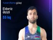 Eldəniz Əzizli Avropa çempionatında gümüş medal qazandı